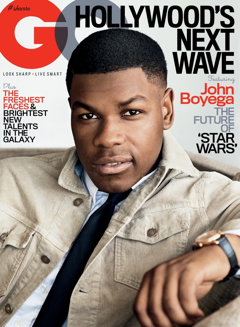 Hollywood’s Next Wave! John Boyega Is Dapper On The Cover Of GQ Magazine