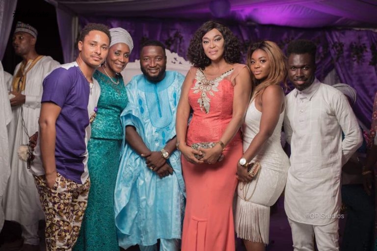 Ghanaian Actors & Actresses Come Out In Fab Wedding Guest Outfits For Movie Producer Nabil Meizongo