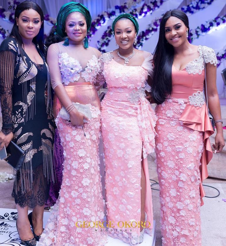 TRENDING FLORAL DETAILS ASO EBI LACE WE ARE CRUSHING ON THIS SEASON