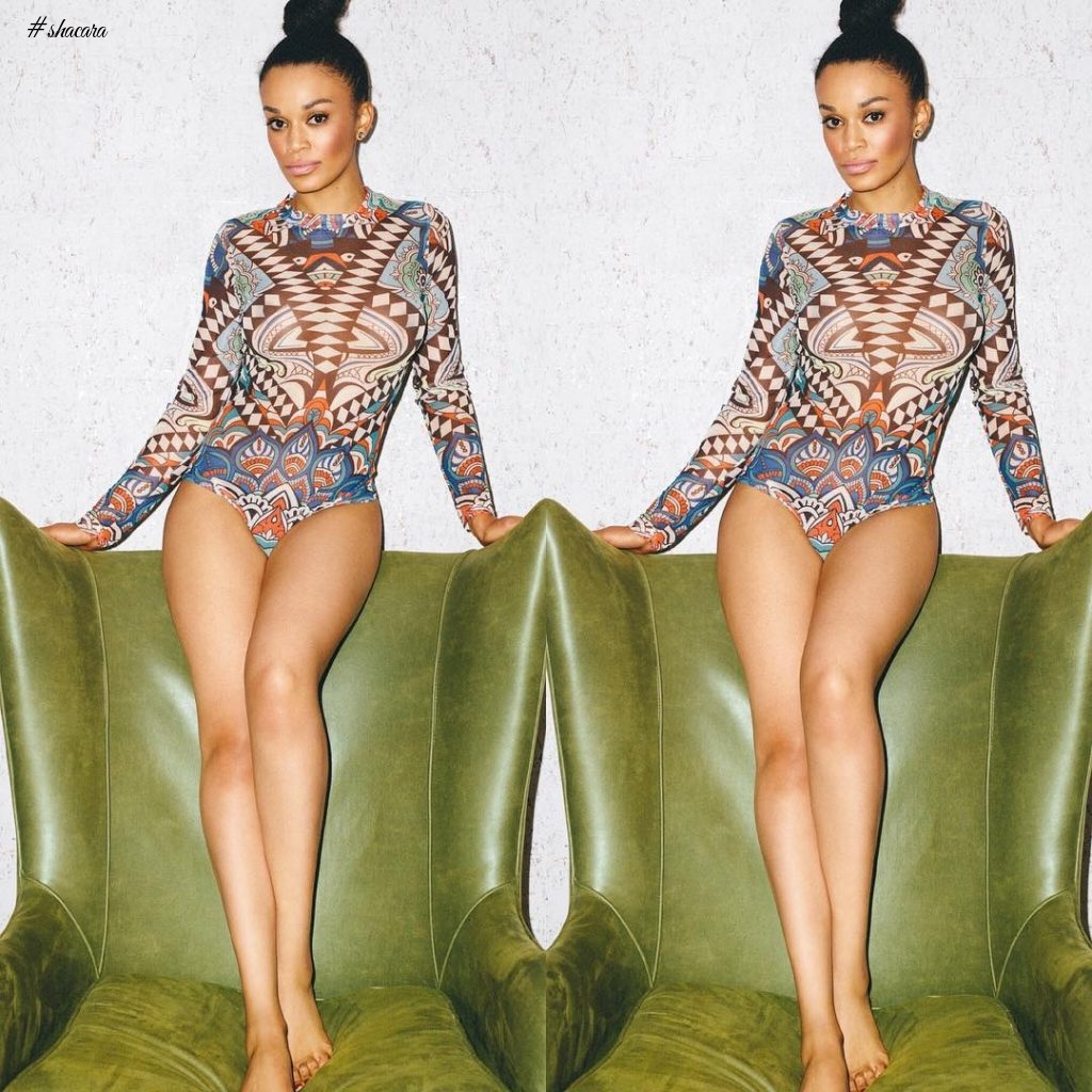 PEARL THUSI’S BIKINI STYLE IS ON FIRE