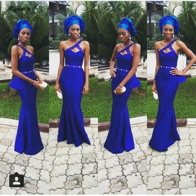 TRY A MONO-STRAP DRESS FOR YOUR NEXT ASO EBI SHOW STOPPER STYLE