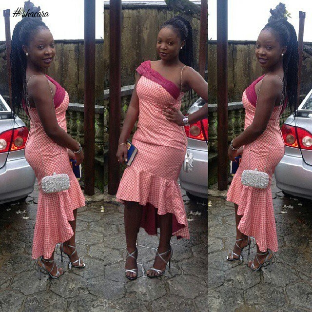 TRY A MONO-STRAP DRESS FOR YOUR NEXT ASO EBI SHOW STOPPER STYLE