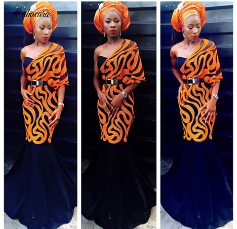 TRY A MONO-STRAP DRESS FOR YOUR NEXT ASO EBI SHOW STOPPER STYLE