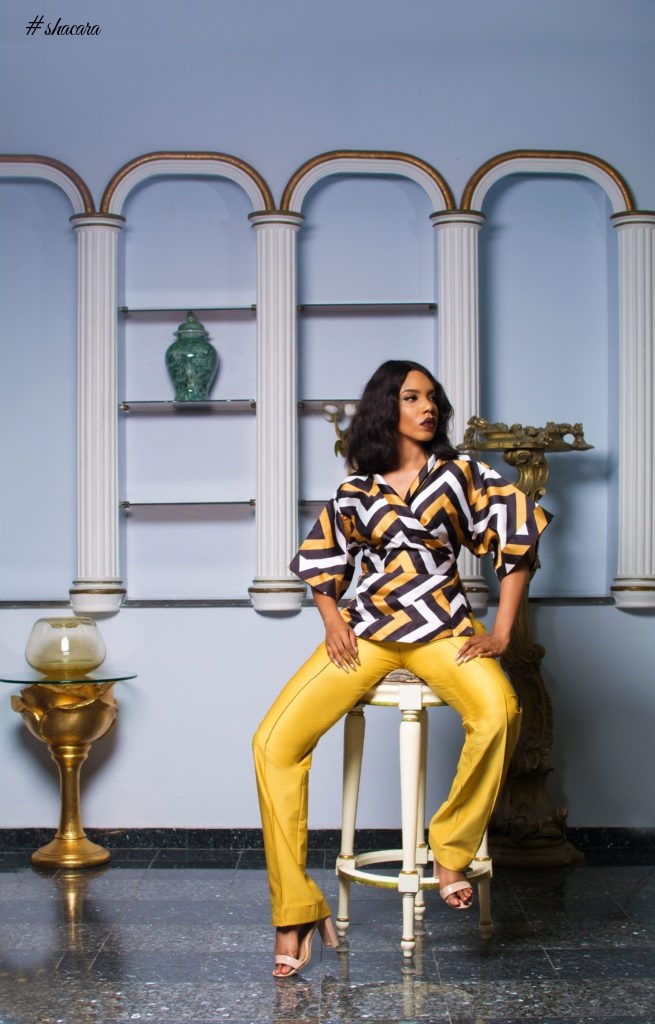 MIXING PRINT COULDN’T LOOK ANY SEXIER! CHECK OUT FUNKE ADEPOJU’S CAPSULE COLLECTION