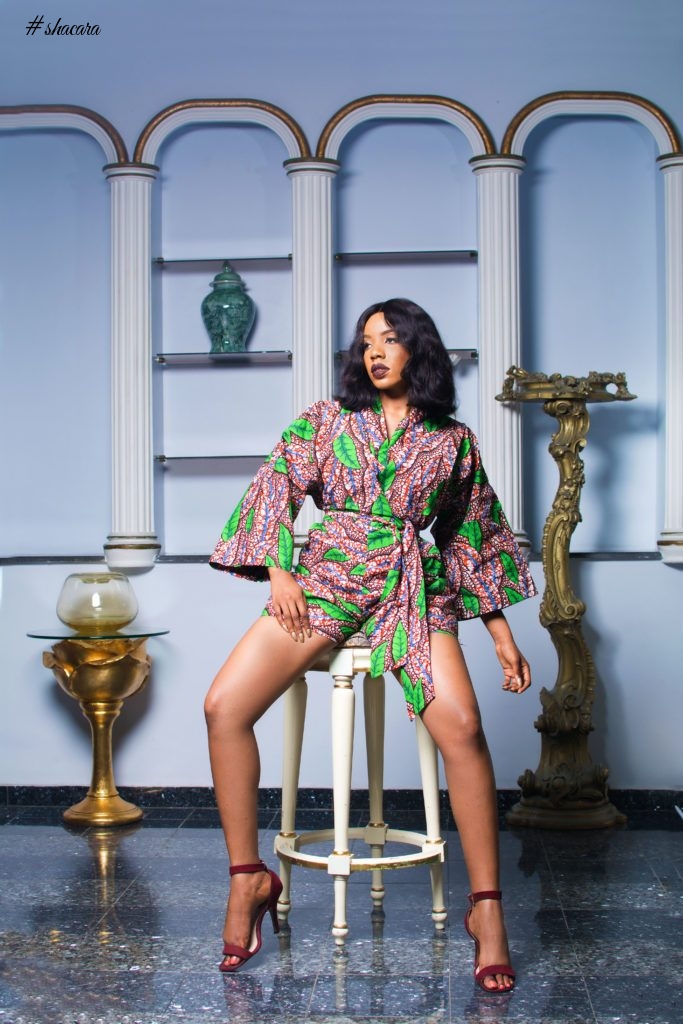 MIXING PRINT COULDN’T LOOK ANY SEXIER! CHECK OUT FUNKE ADEPOJU’S CAPSULE COLLECTION