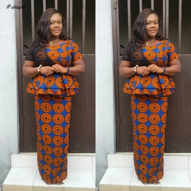 KEEP UP WITH THE TREND THIS WEEKEND IN LATEST ANKARA STYLES