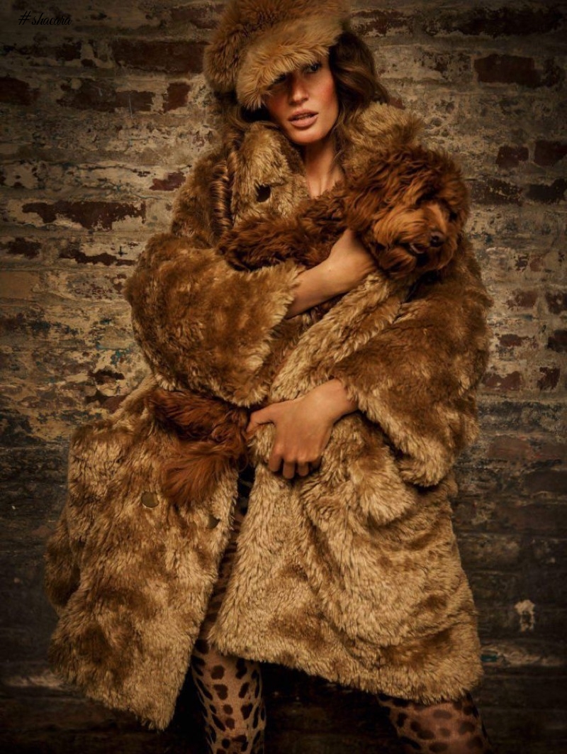 Hot Shots! Supermodel Gisele Bundchen Looks Glam in Faux Fur for Vogue Paris