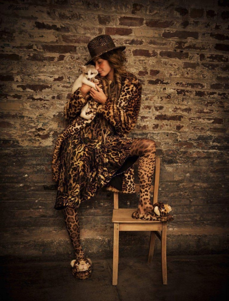 Hot Shots! Supermodel Gisele Bundchen Looks Glam in Faux Fur for Vogue Paris