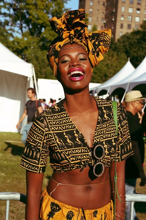 15 AFRICAN STREET STYLES INSPIRED BY LOOKS FROM THE AFROPUNK FESTIVAL.