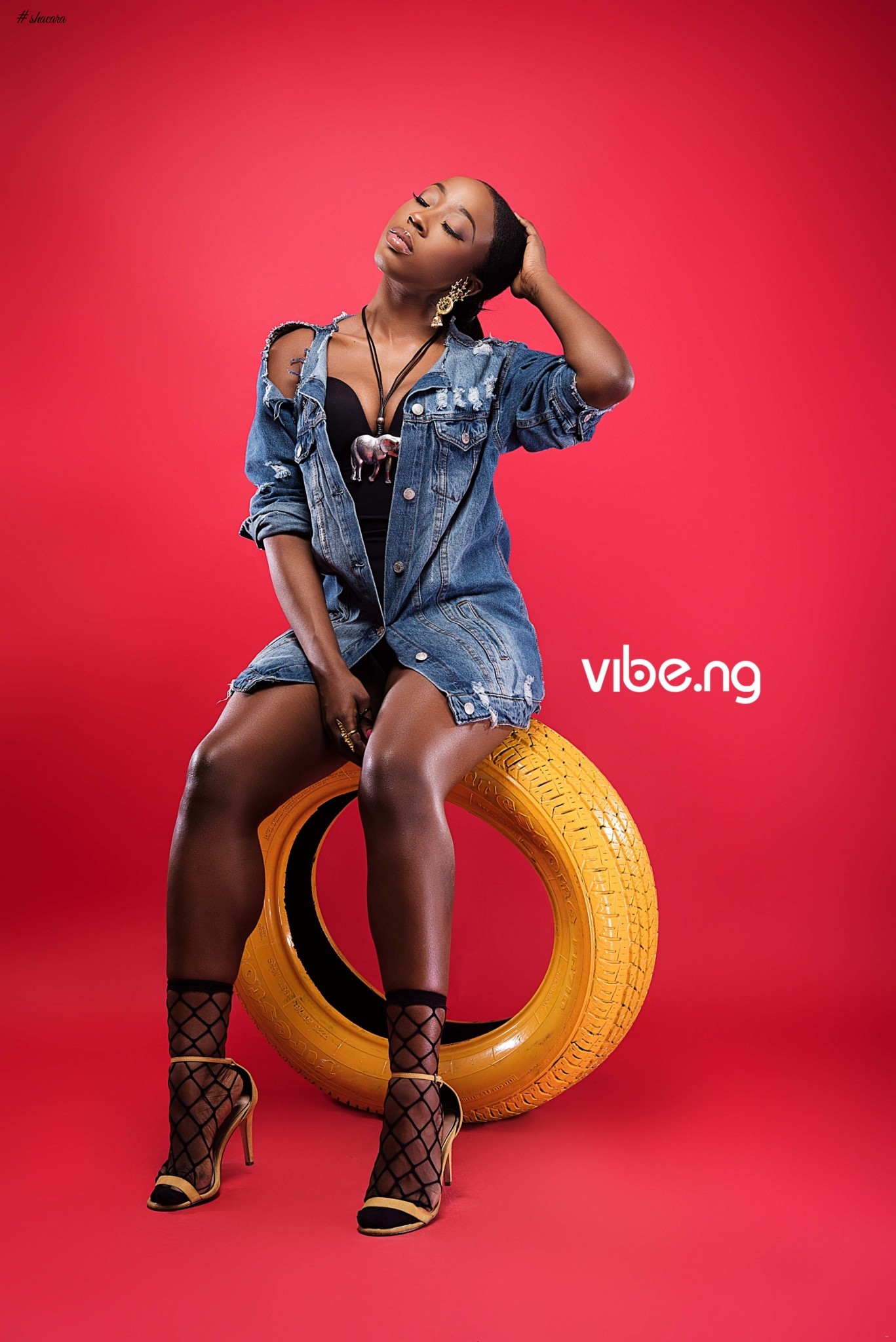 Saucing! Beverly Naya Is Hot On The Cover Of Vibe.Ng Magazine