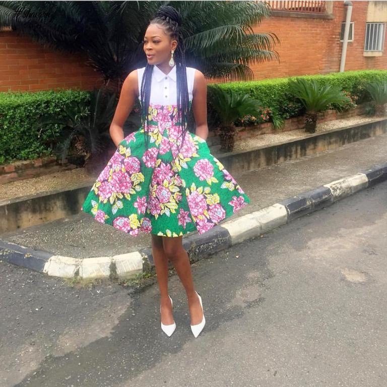 CHECK OUT YOUR CUTE ANKARA STYLES HERE