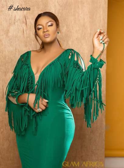 FIERY HOT! OMOTOLA STUNS ON THE COVER OF GLAM AFRICA