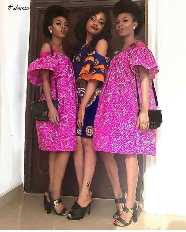 GORGEOUS AFRICAN QUEENS ARE ROCKING THE ANKARA PRINT