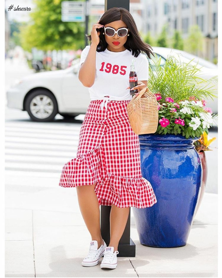 Gingham Style Is The New Trend And These Trend Lovers Are Slaying It