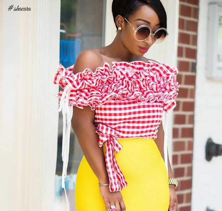 Gingham Style Is The New Trend And These Trend Lovers Are Slaying It