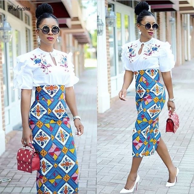 APPEAR ELEGANT AND CLASSY IN THESE ANKARA STYLES