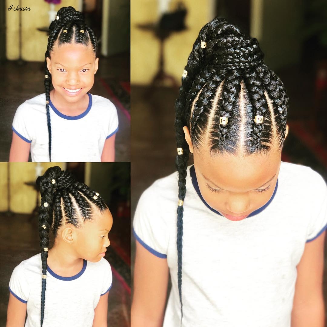 CUTE KIDDIES HAIRSTYLES FOR SUMMER SCHOOL