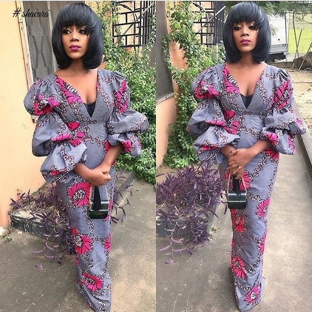 TAKE A PEEK AT THESE GORGEOUS ANKARA STYLES