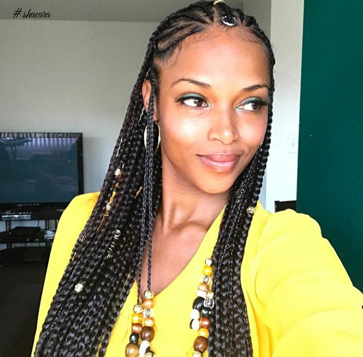 Looking For Awesome Ways To Slay Your Braids? Hair&Beauty Youtuber Kersti Pitre Has All The Styles