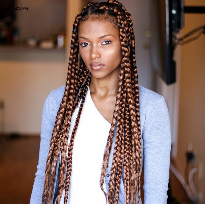 Looking For Awesome Ways To Slay Your Braids? Hair&Beauty Youtuber Kersti Pitre Has All The Styles