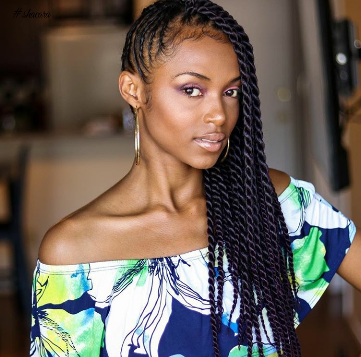 Looking For Awesome Ways To Slay Your Braids? Hair&Beauty Youtuber Kersti Pitre Has All The Styles