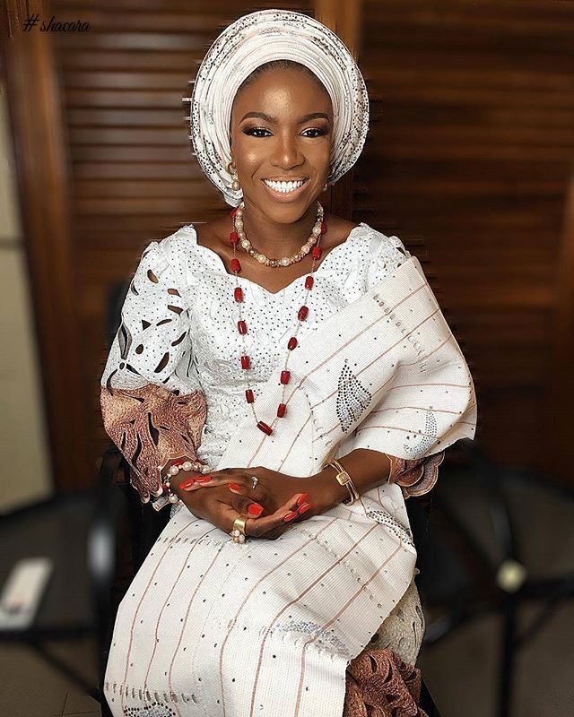 FABULOUS ASO OKE TRENDS FASHIONABLE BRIDES SLAYED OVER THE WEEKEND.