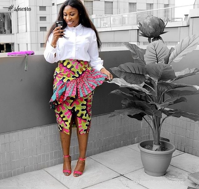 KAYLAH ONIWO AND HER ANKARA STYLE