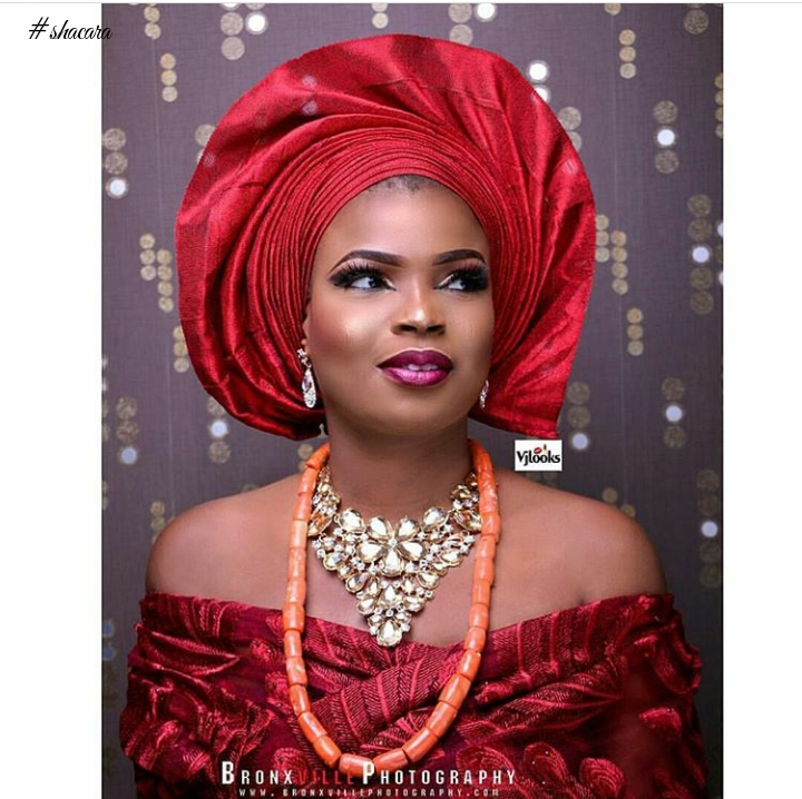 Take A Look At These Stunning Gele And Makeup Inspirations