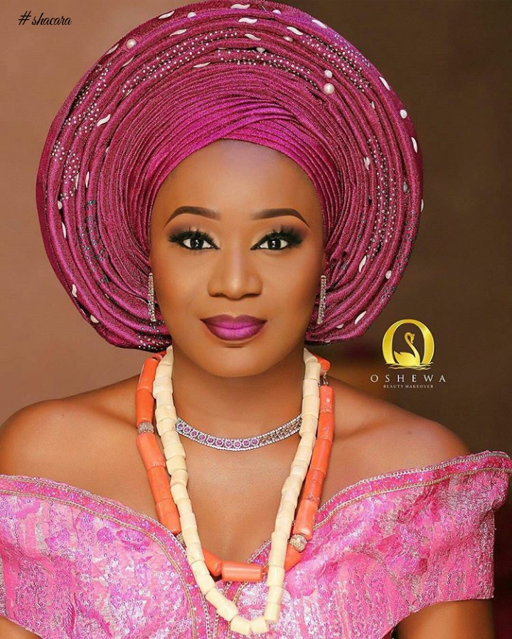 Take A Look At These Stunning Gele And Makeup Inspirations