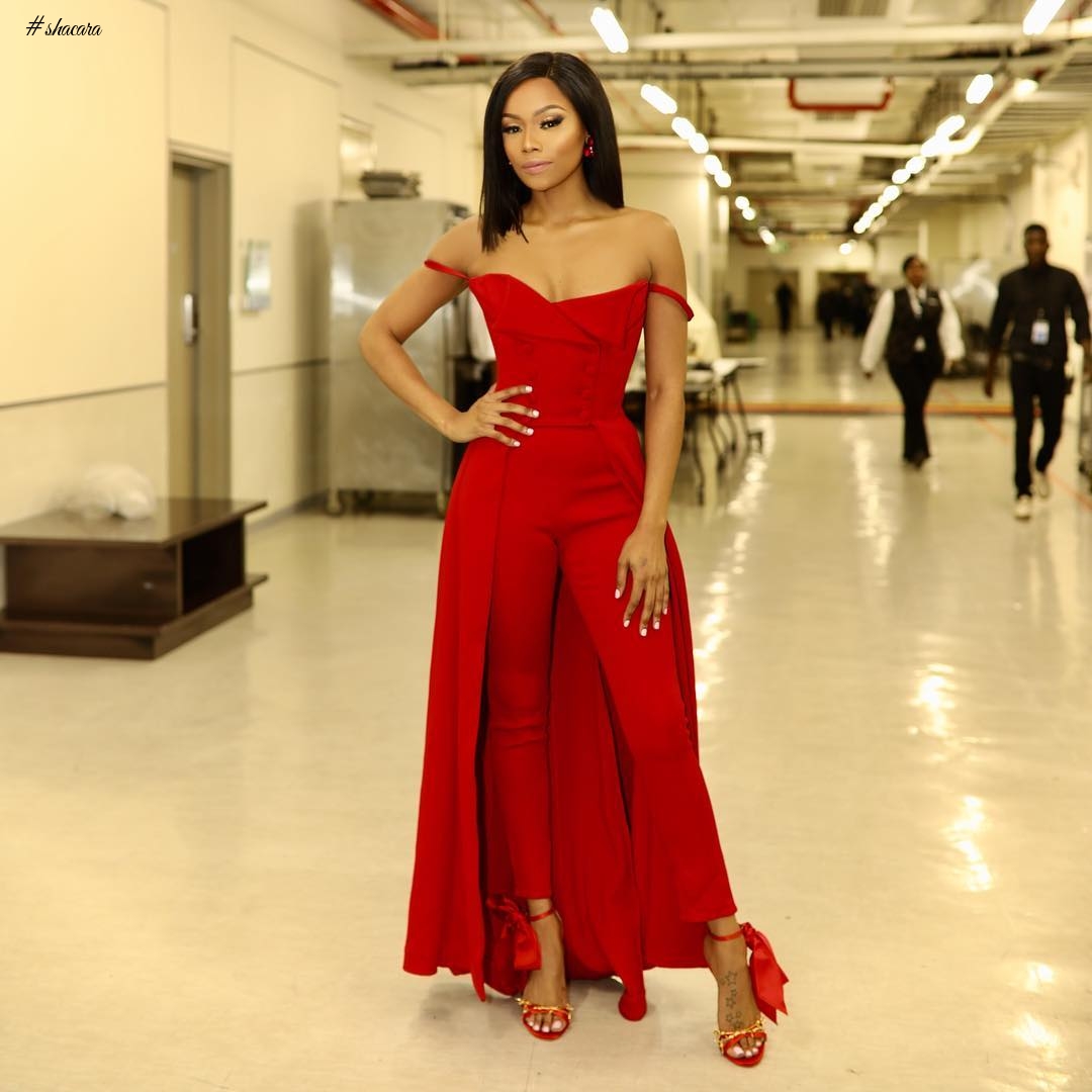 Take A Look At Bonang Matheba’s 5 Gorgeous Looks For The #DSTVMVCA