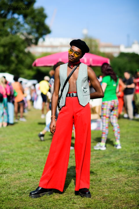 All The Best Street Style Funkiness From Afropunk 2017