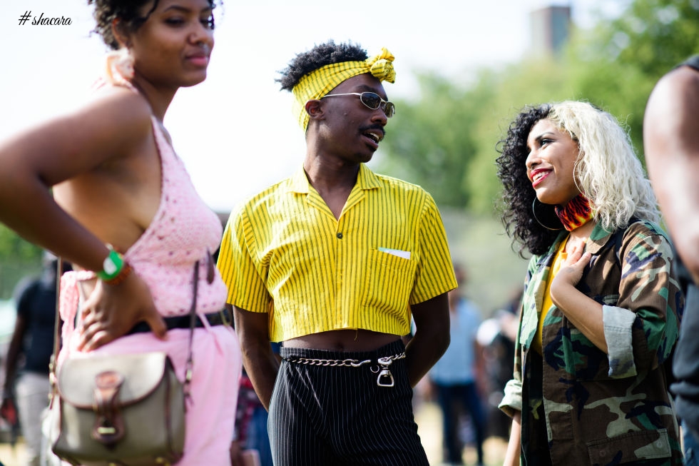 All The Best Street Style Funkiness From Afropunk 2017