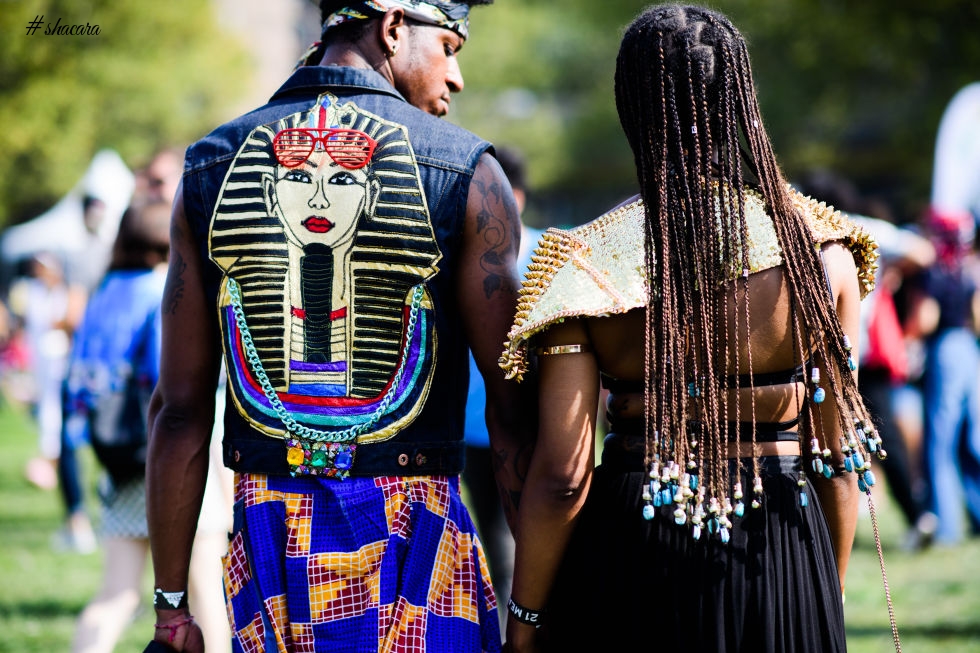 All The Best Street Style Funkiness From Afropunk 2017