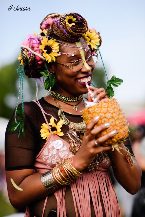 All The Best Street Style Funkiness From Afropunk 2017