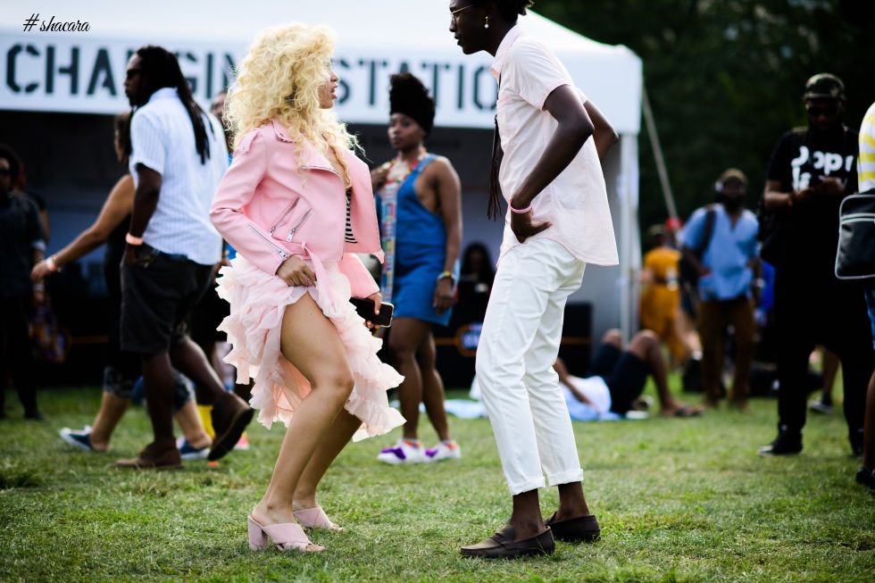 All The Best Street Style Funkiness From Afropunk 2017