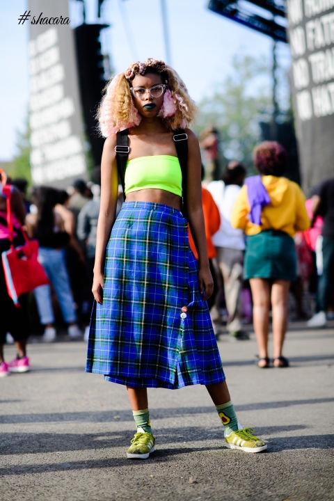 All The Best Street Style Funkiness From Afropunk 2017