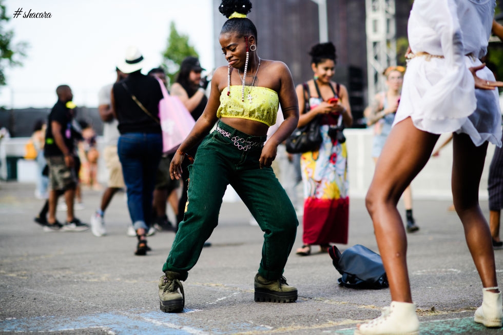 All The Best Street Style Funkiness From Afropunk 2017