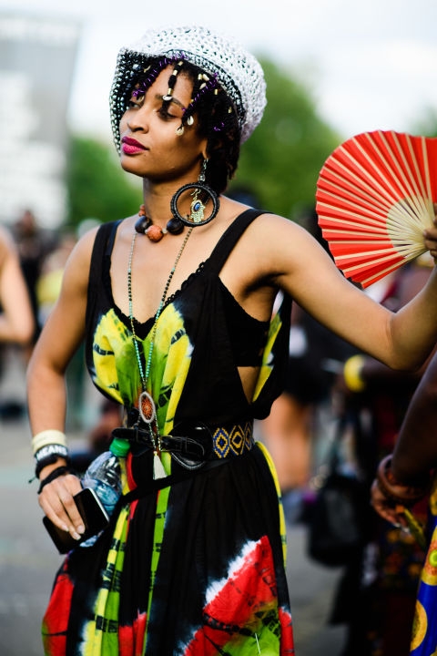 All The Best Street Style Funkiness From Afropunk 2017