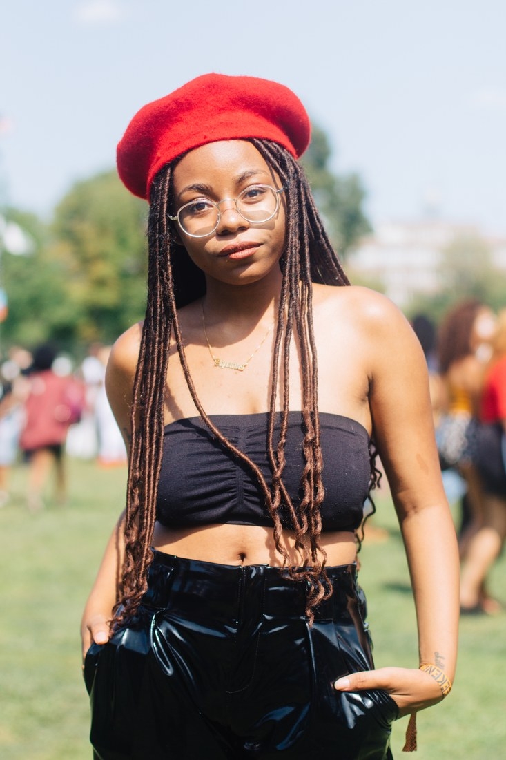 All The Best Street Style Funkiness From Afropunk 2017