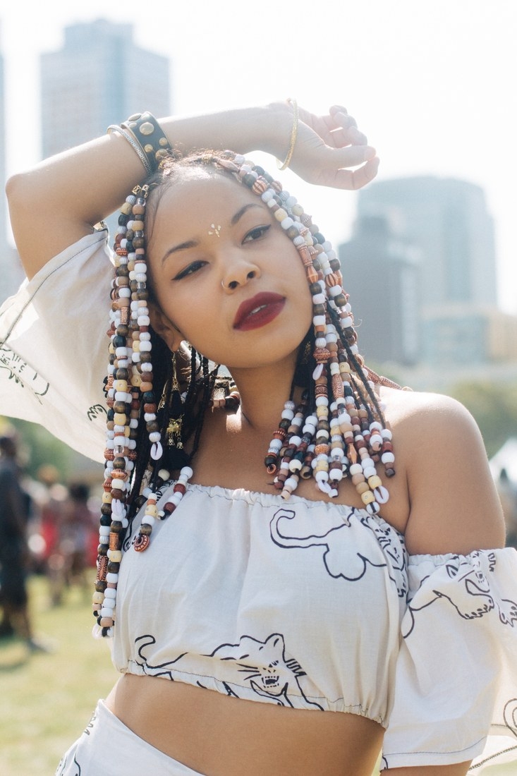 All The Best Street Style Funkiness From Afropunk 2017