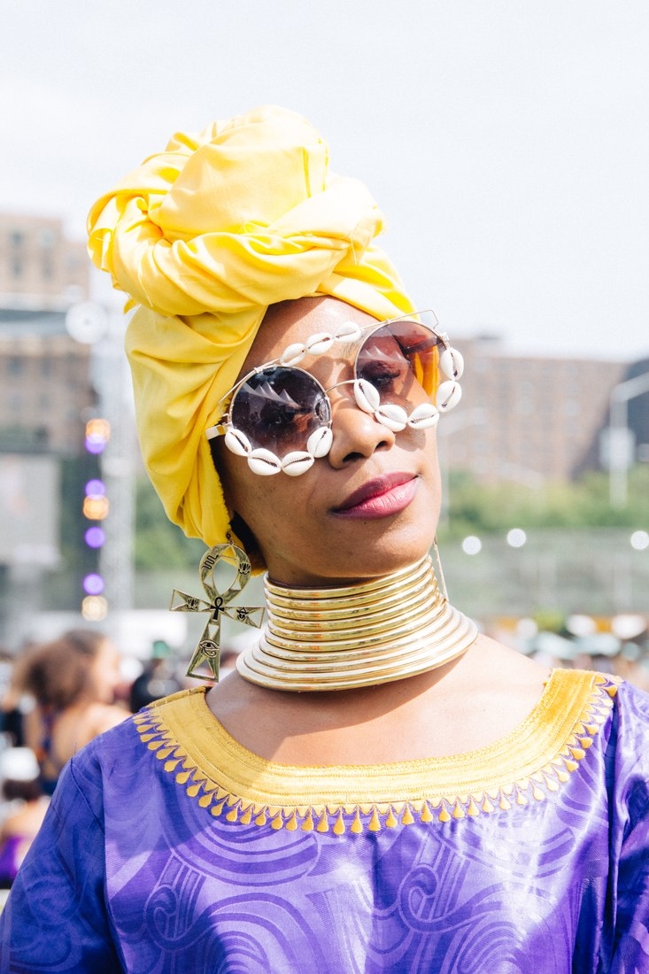 All The Best Street Style Funkiness From Afropunk 2017