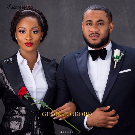 Bond & The Bond Girl! We Are Crushing On Powede & Ikenna’s Pre-Wedding Shoot