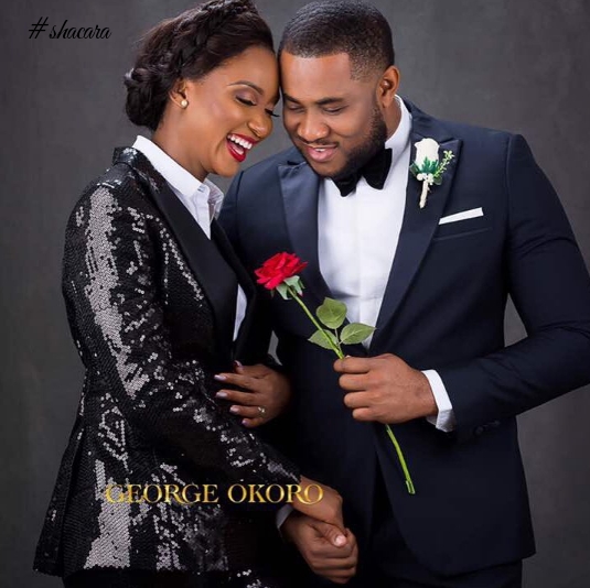 Bond & The Bond Girl! We Are Crushing On Powede & Ikenna’s Pre-Wedding Shoot