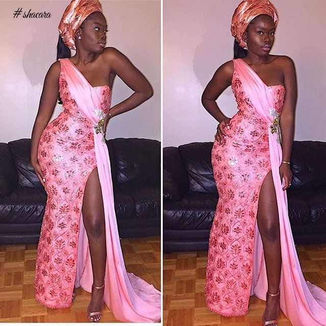 SET YOUR OWN FASHION TREND IN FABULOUS LACE ASO EBI STYLES