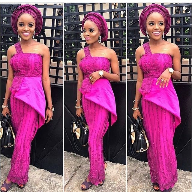 SET YOUR OWN FASHION TREND IN FABULOUS LACE ASO EBI STYLES