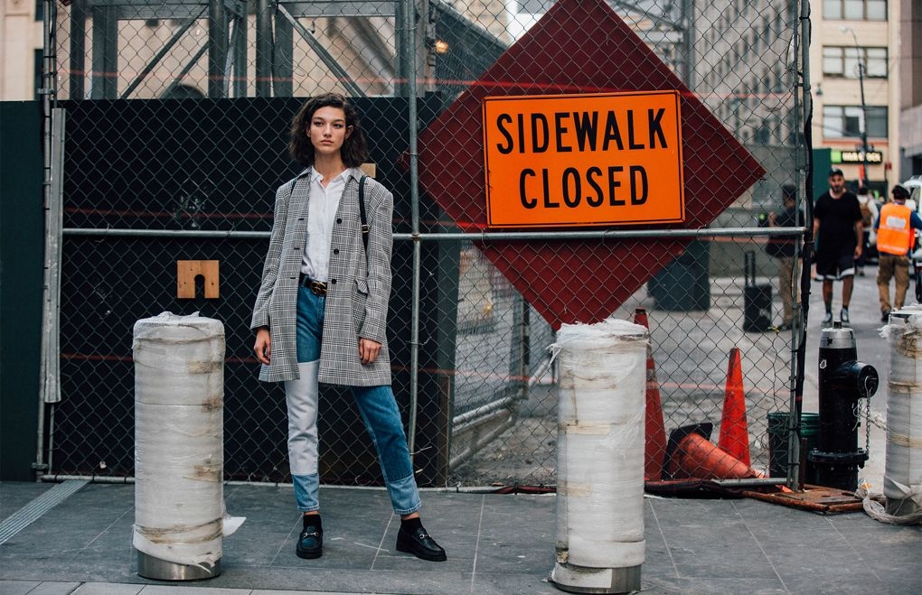 NYFW Trend: We Love The Deconstructed Blazers From The NYFW Spring/Summer 2018