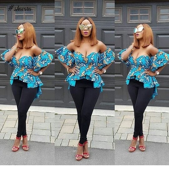 LOVELY ANKARA STYLE INSPIRATION FOR THE AFRICAN QUEENS