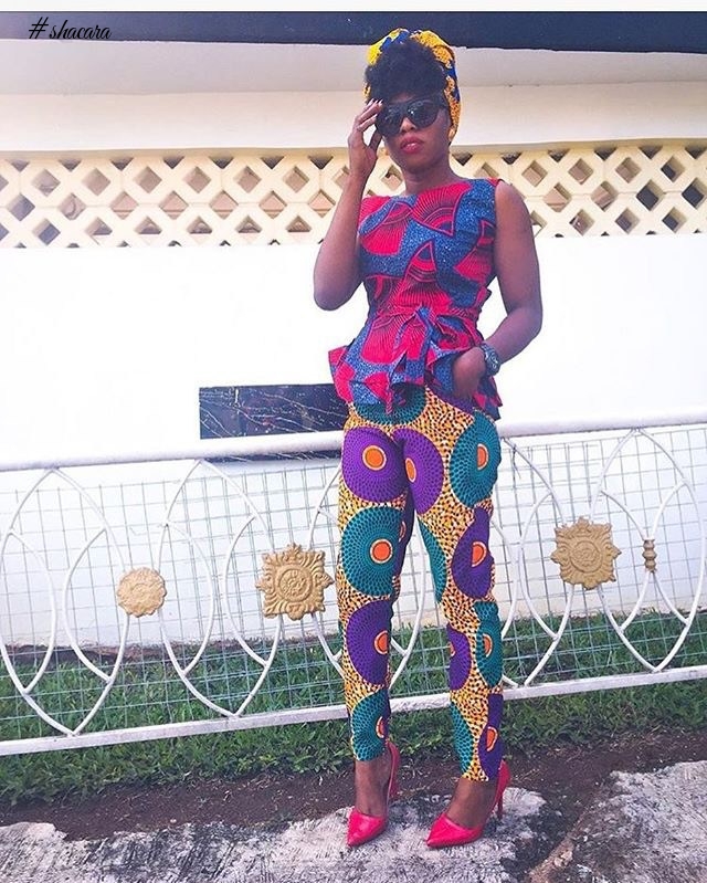 DAZZLE AND SHINE IN THESE CHIC ANKARA STYLES