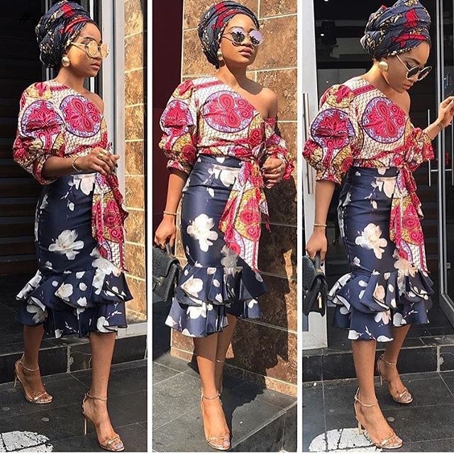 DAZZLE AND SHINE IN THESE CHIC ANKARA STYLES