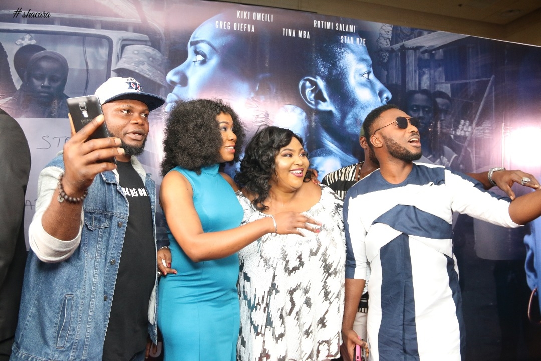 The Movie We’ve Been Waiting For Is Here! Kiki Omeli, Rotimi Salami, At “Omoye” Premiere